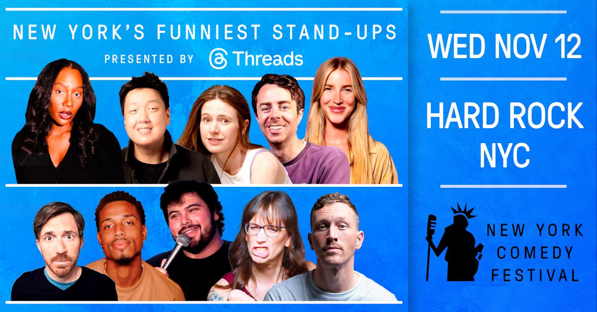 NY Funniest Stand Ups | New York Comedy Festival